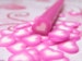 rose pink heart polymer clay cane uncut 1pc for decoden crafts nail art and miniature food decoration valentine 