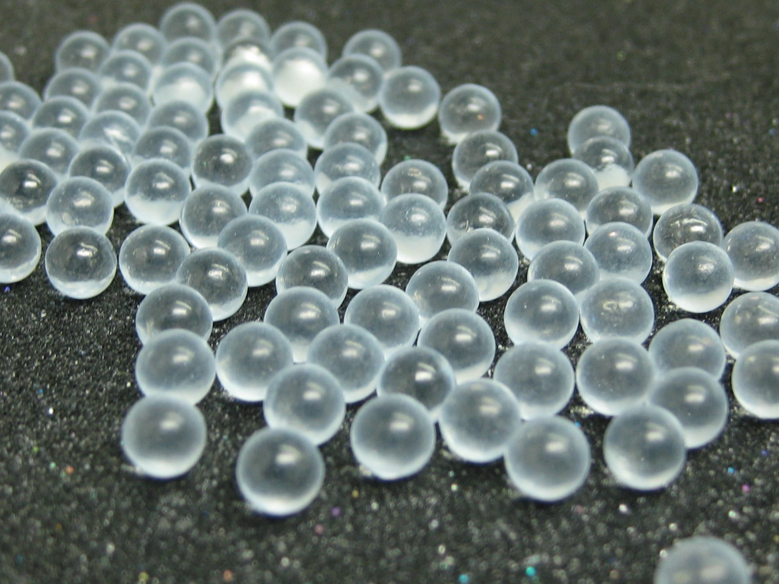 Tiny Clear Cabochons 