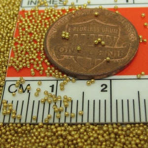 microbeads gold metallic glass caviar balls micro bead sprinkles undrilled marbles miniature dragees nonpariels image 4