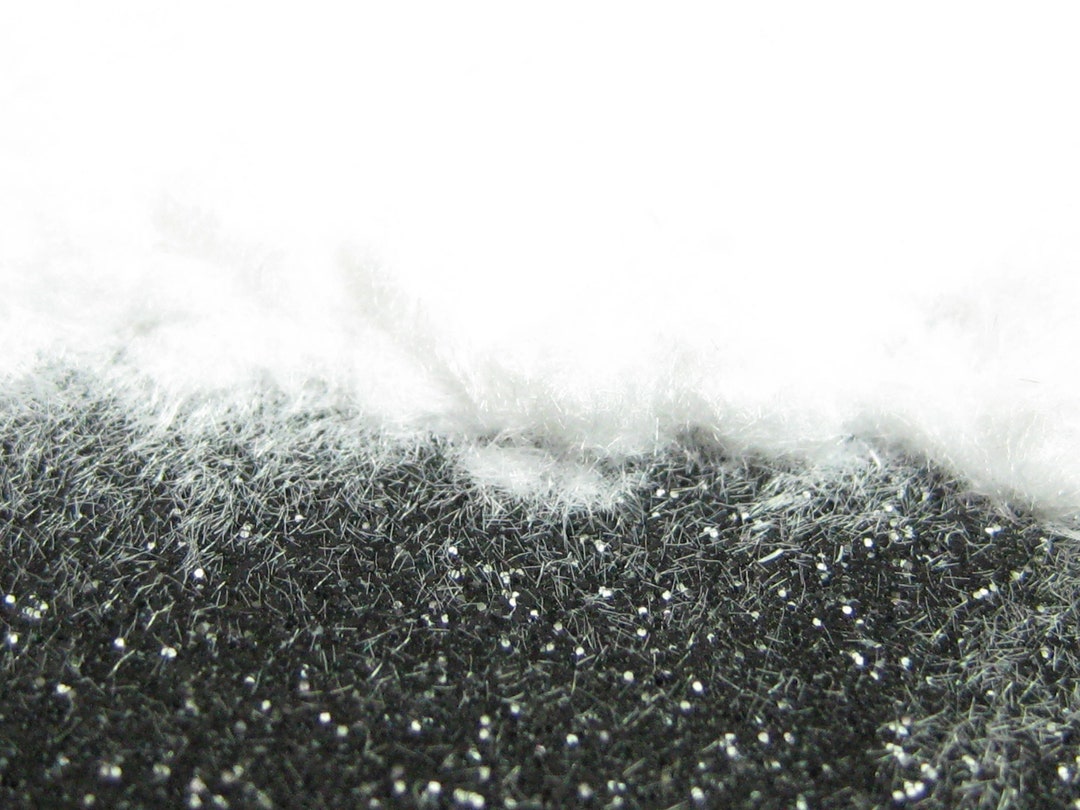 White Flocking Powder, DIY Fuzzy Rayon Fibers, Fake Tree Snow, Velvet