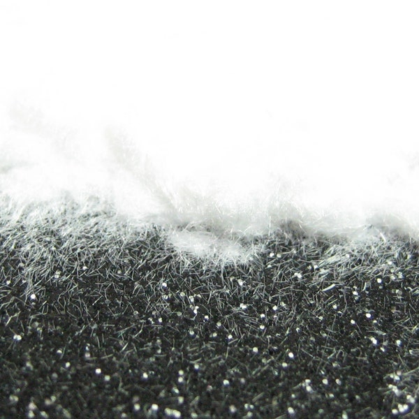 White flocking powder, DIY fuzzy rayon fibers, fake tree snow, velvet nail art, scrapbooking embellishment, resin mold filler, doll hair