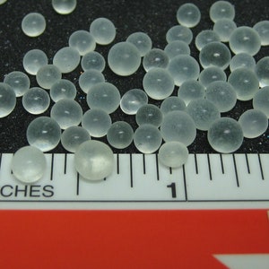 mixed micro marbles frosty glass balls 4mm 5mm miniature undrilled beads tablespoon by volume image 7