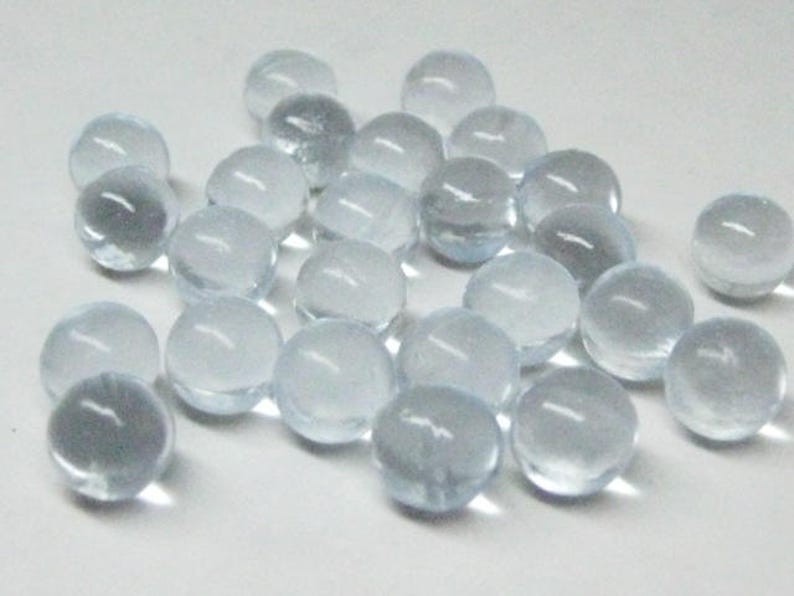 clear marbles glass 8mm balls 25 pieces undrilled no hole miniature supplies image 7