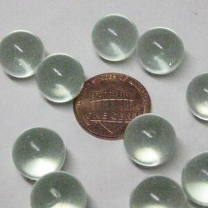 green tinted glass marbles 12mm solid balls 10 pieces no hole miniature supplies for craft green glass marbles image 5