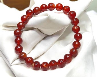 Natural Yamini Agate Bracelet: Handmade Grounding Gemstone Jewelry