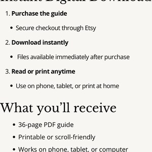 ADHD Mom Daily Rhythm Guide | Overwhelmed Moms Executive Function Support (PDF) image 8