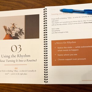 ADHD Mom Daily Rhythm Guide | Overwhelmed Moms Executive Function Support (PDF) image 4