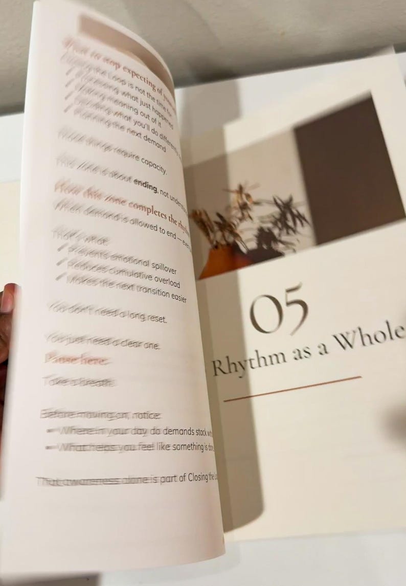 ADHD Mom Daily Rhythm Guide | Overwhelmed Moms Executive Function Support (PDF) image 6