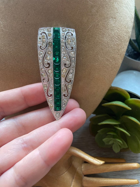 Art Deco Dress Clip