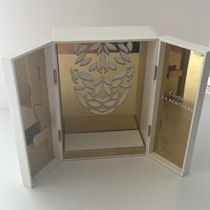 Panthère de Cartier Store Display Case Stand panther Perfume Counter Rare