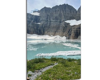 Glacier National Park Print | Montana Mountain Landscape Photo