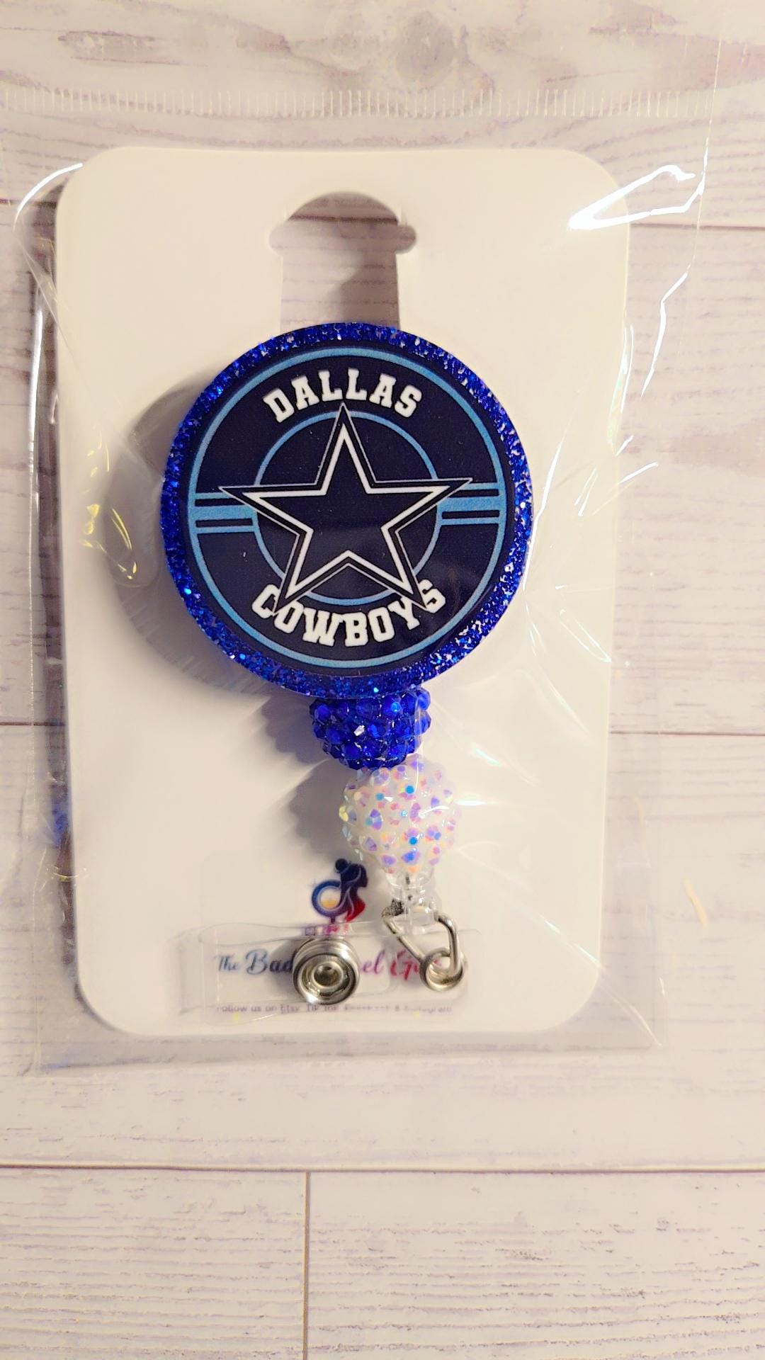 aminco Dallas Cowboys Deluxe Breakaway Lanyard (Bleu