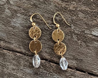 Double Disc Earrings