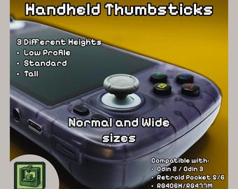 Set of Handheld Thumbsticks for Ayn Thor, ODIN 2, ODIN 3, RP5, RP6, RG556, RG406H, RG477M + more!