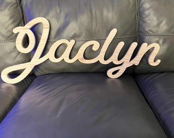 Custom Wooden Name Signs