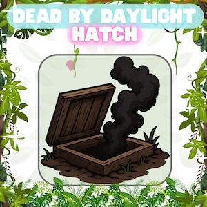 Dead by Daylight Hatch Emote | Cute DBD Twitch Emote | Streaming Emote Pack | Horror Game Streamer Emoji for Chat | Twitch, YouTube, Discord