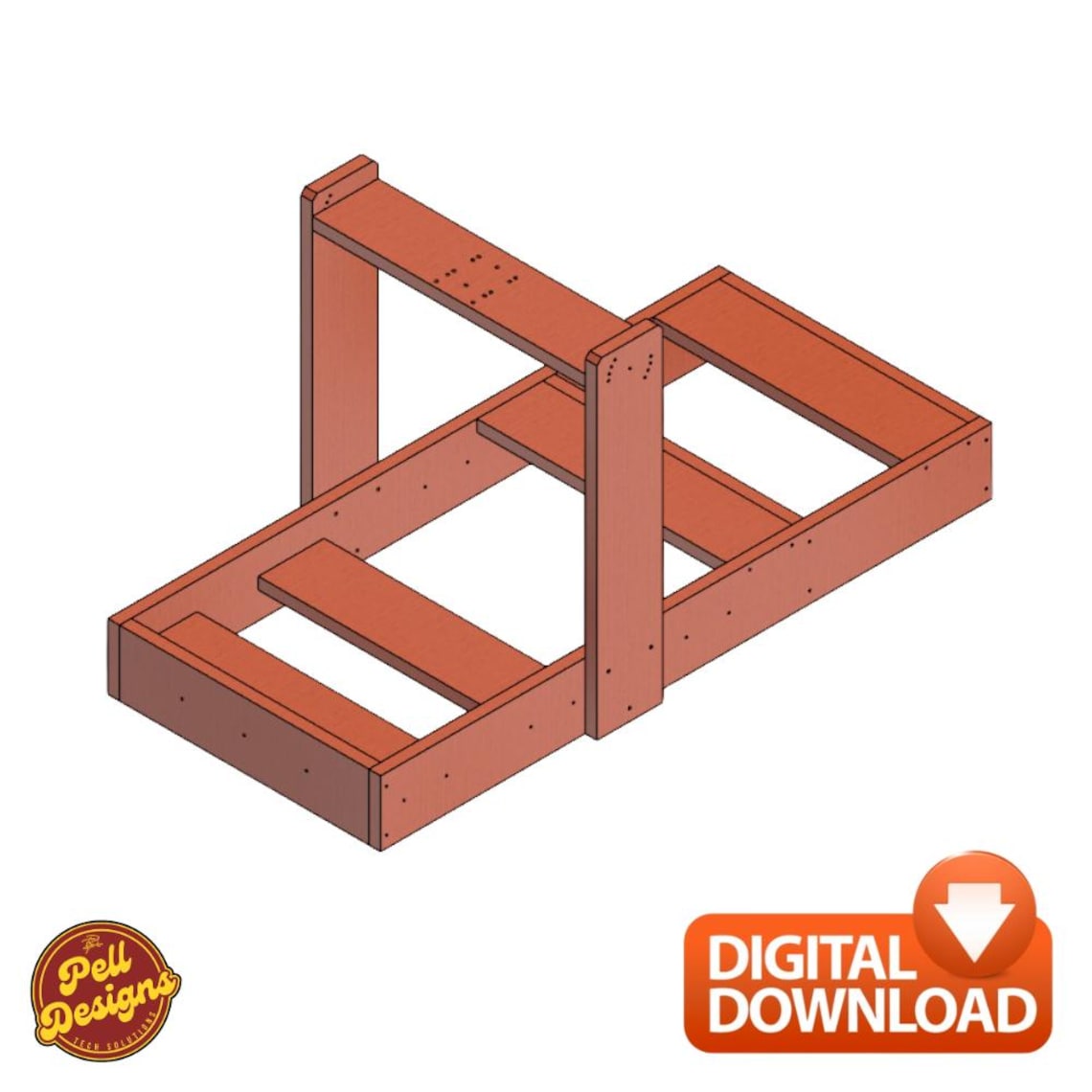Timber Cotpi Sim Racing DIY Wooden Sim Racing Cockpit Plans | Digital Download PDF - Etsy