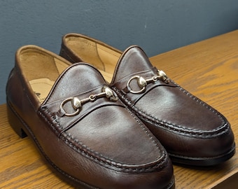 Horsebit-loafers heren kalfsleer – instapschoenen in Italiaanse stijl