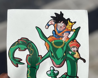 Anime Matte Sticker, Fan Art Design