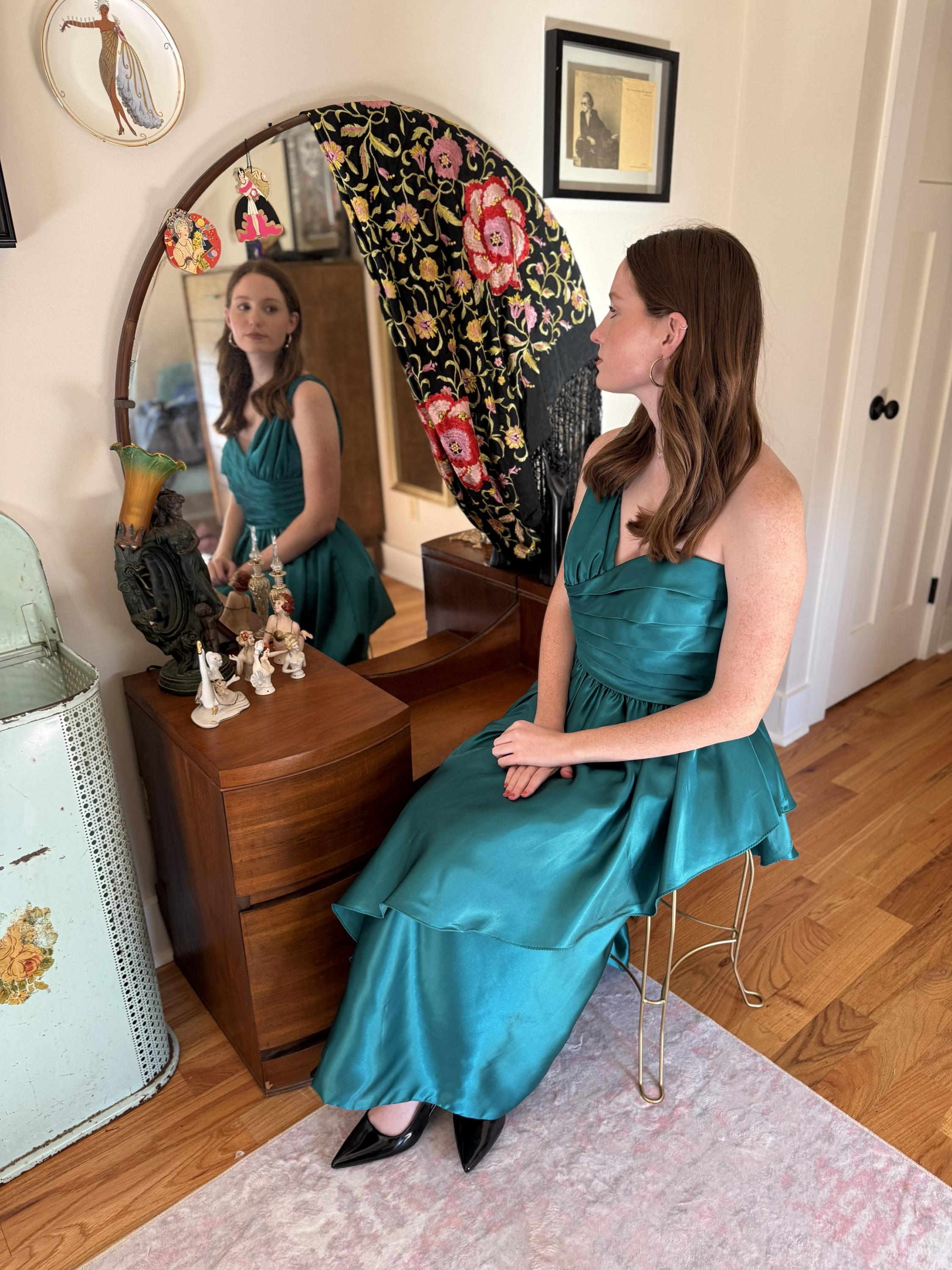 Aqua Prom Dress - Etsy