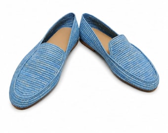 raffia slipper for men, hanmade raffia shoes, raffia shoes for men
