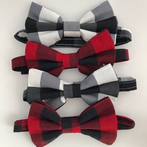 Dapper Chap Bow Tie; Buffalo Check; Christmas Bow Tie; Little Boy