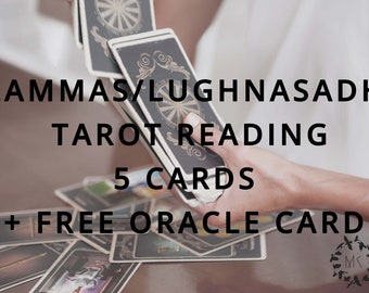 Lammas Lughnasadh 5 Card Tarot Reading | Professional | Accurate | Life Coaching | Free Oracle Card | Witch | 72 Hours Response