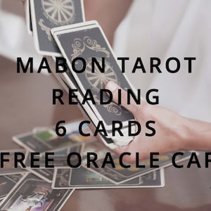 マボン秋分の日 6 枚タロット占い | プロフェッショナル | 正確 | ライフ コーチング | 無料オラクル カード | 魔女 | 72 時間以内に返信