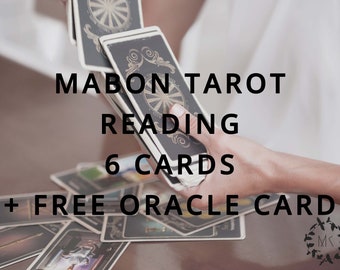 Mabon Fall Autumnal Equinox 6 Card Tarot Reading | Professional | Accurate | Life Coaching | Free Oracle Card | Witch | 72 Hours Response