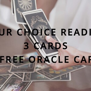3 Card Tarot Reading | Professional | Accurate | Past Present Future | Life Coaching | Free Oracle Card | Goal Setting | Witch | 72 Hours |
