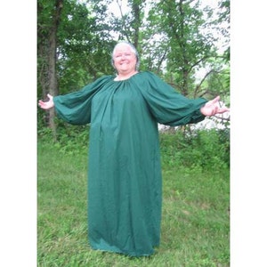 100% Cotton Chemise SCA LARP Ren Fair  One size fits most.