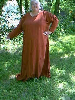 Extended size Linen Medieval Dress/Tunic. | Etsy