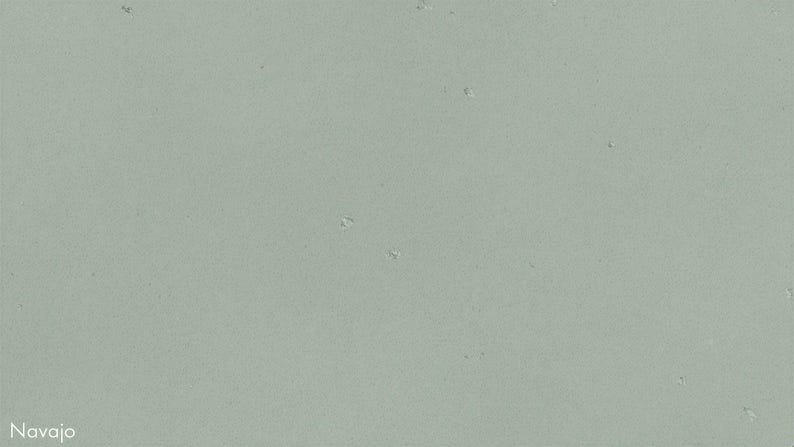 The image is a plain, light green color with small white specks scattered throughout, resembling a textured surface or a piece of paper.