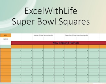 Mall för Super Bowl-rutor