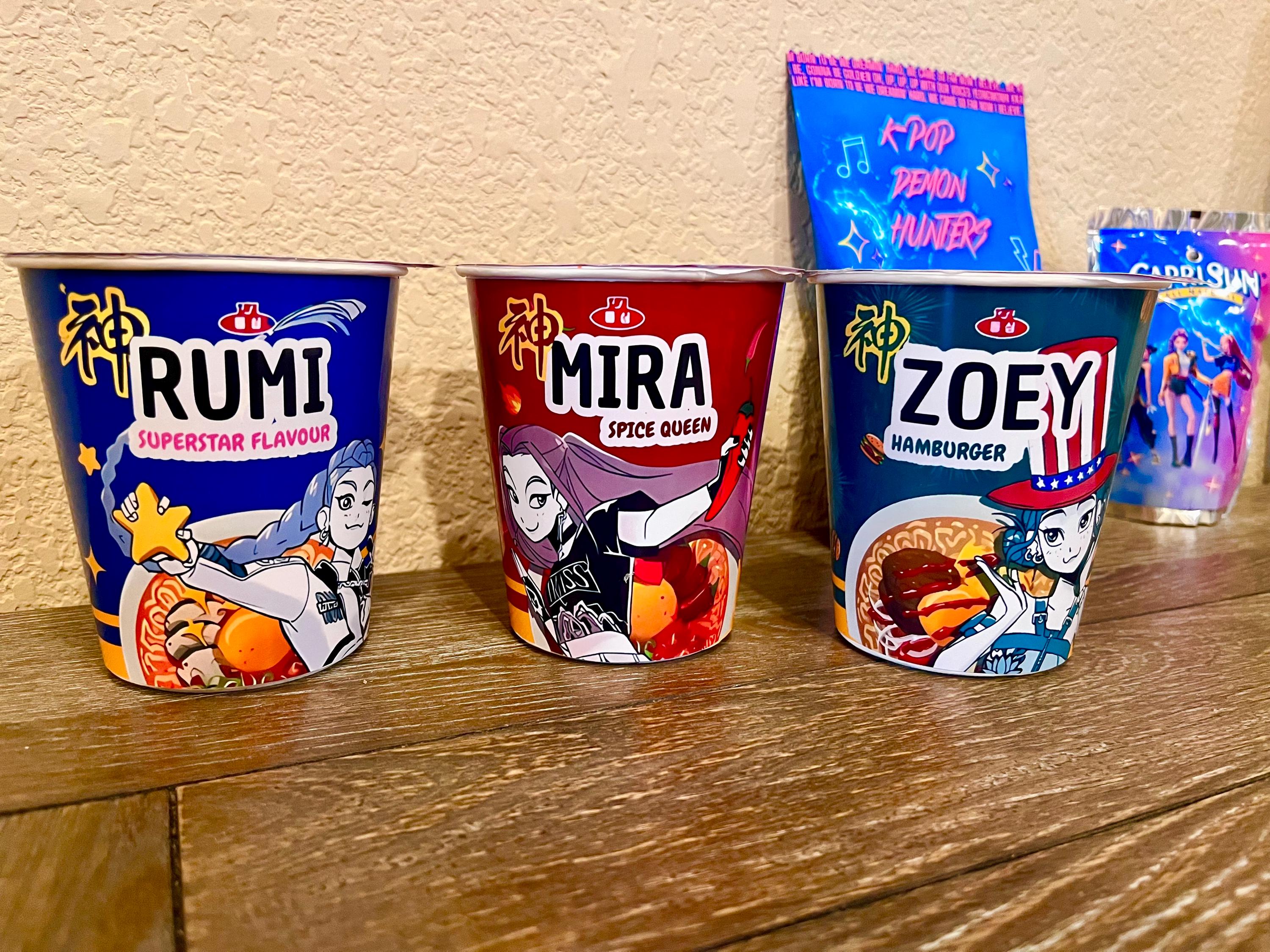 Kpop Demon Inspired Ramen Soup Labels (set of 12) - Etsy