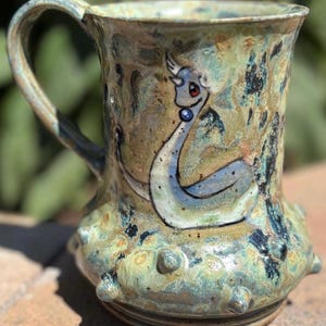Dragonair-mugg - Handgjord och handmålad