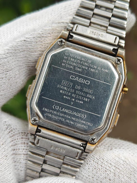 Casio Illuminator DB-380G Data Bank Module 3227 V… - image 10