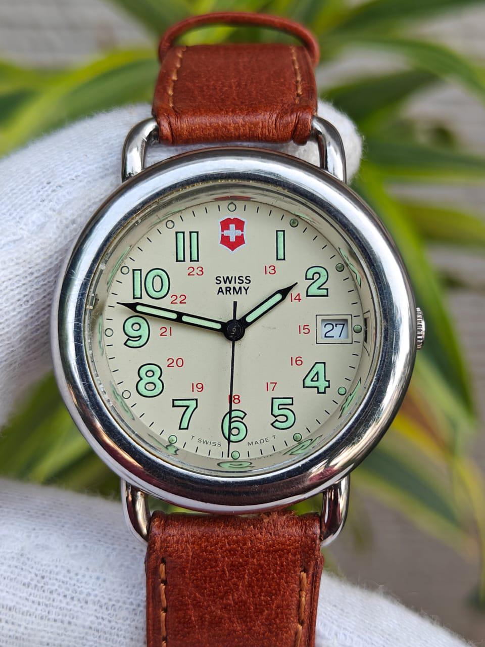 Cinturino Orologio Gomma Nera 20mm Con Cuciture Rosse - Ricambio Universale Per Swiss Army, Fossil, Seiko