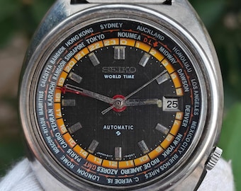 セイコー ワールドタイム GMT 6117-6400 自動巻き オリジナル
