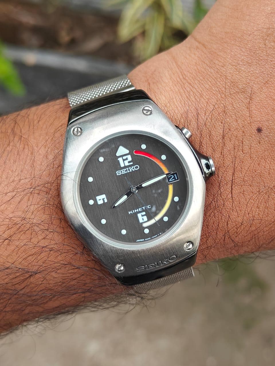 Seiko Kinetic 5m42 - Etsy