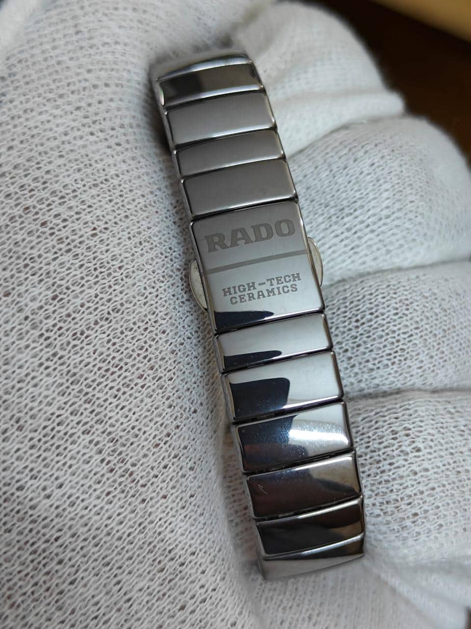 Near MINT Rado Diastar 153.0334.3 21mm Silver Quartz Women's Watch