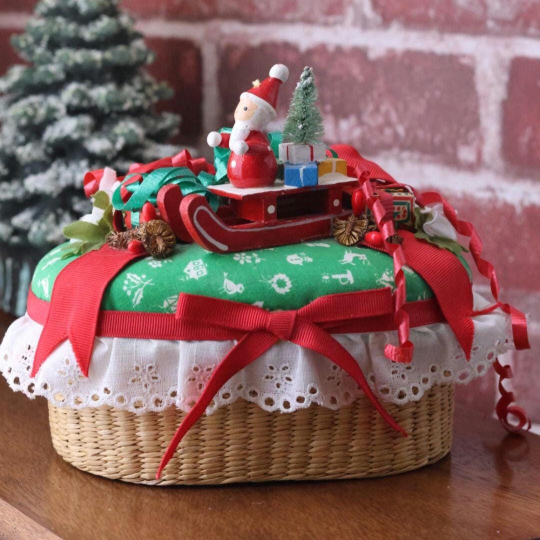 Vintage Wicker Santa - Etsy - Page 2