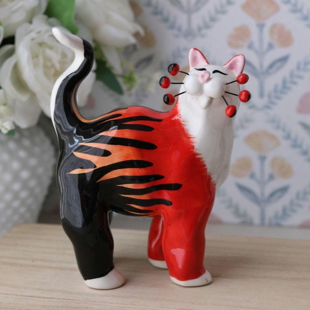 Lacombe Whimsiclay Cat - Etsy