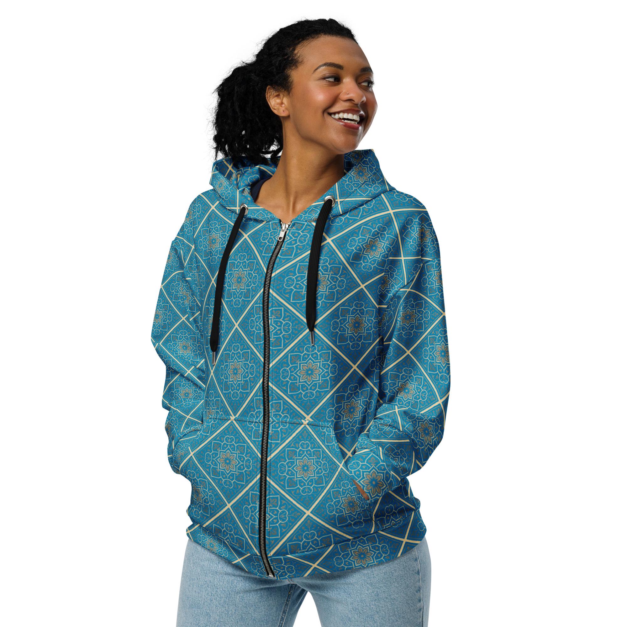 Cerulean Blue Hoodie - Etsy