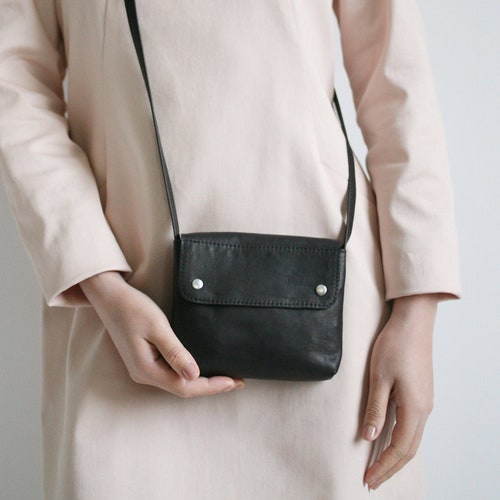 small black evening bag