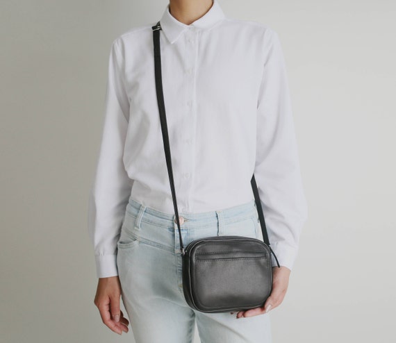 Real Leather Small Crossbody Bag