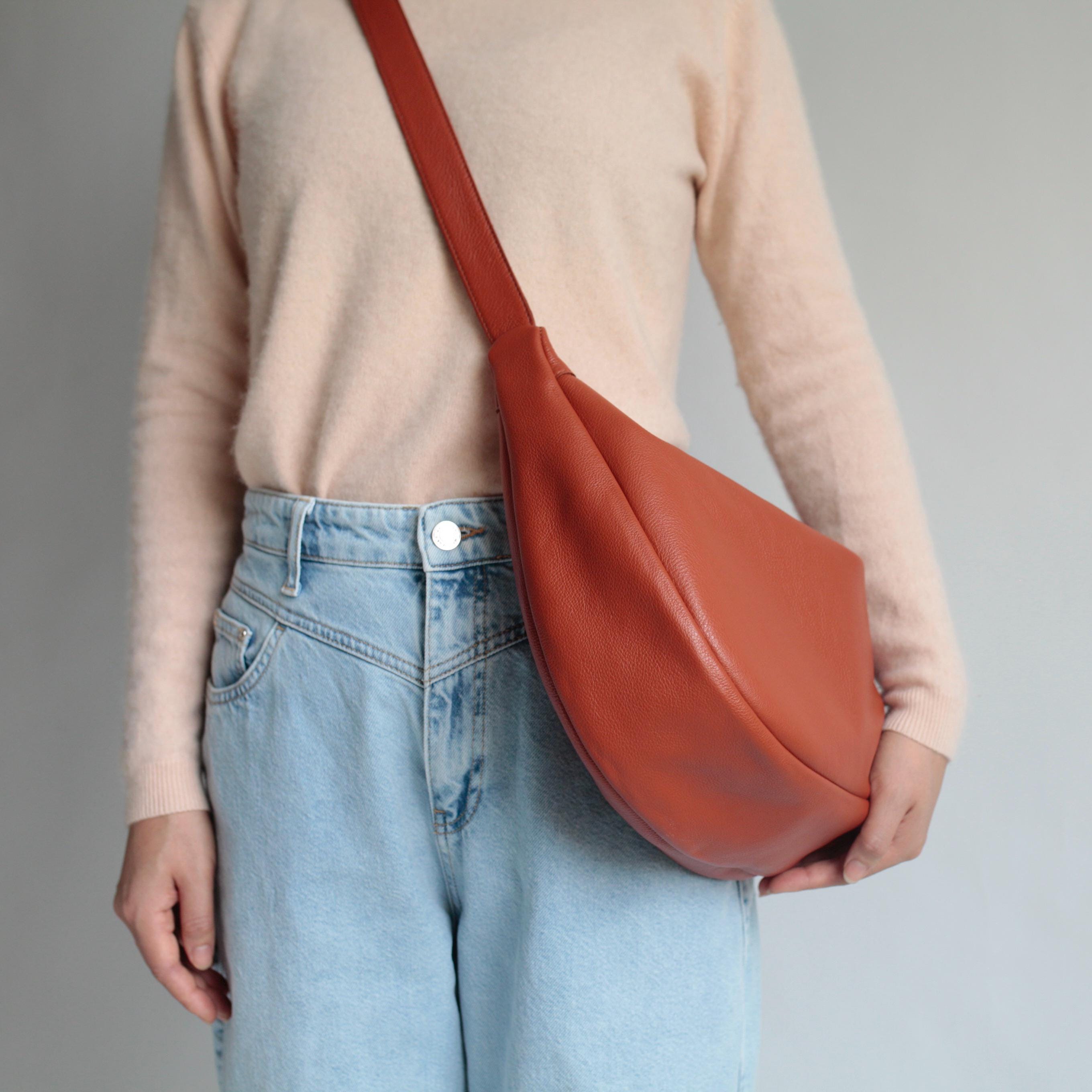 SUEDE LEATHER SHOULDER POUCH ポーチ Single Pocket Suede Tool Pouch - goclc.com