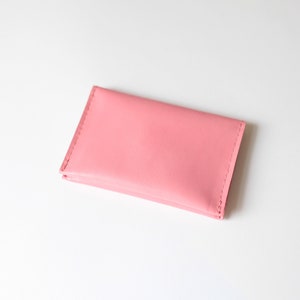 Bifold Mini Leather Wallet available in 9 colors, cardholder, card case image 10