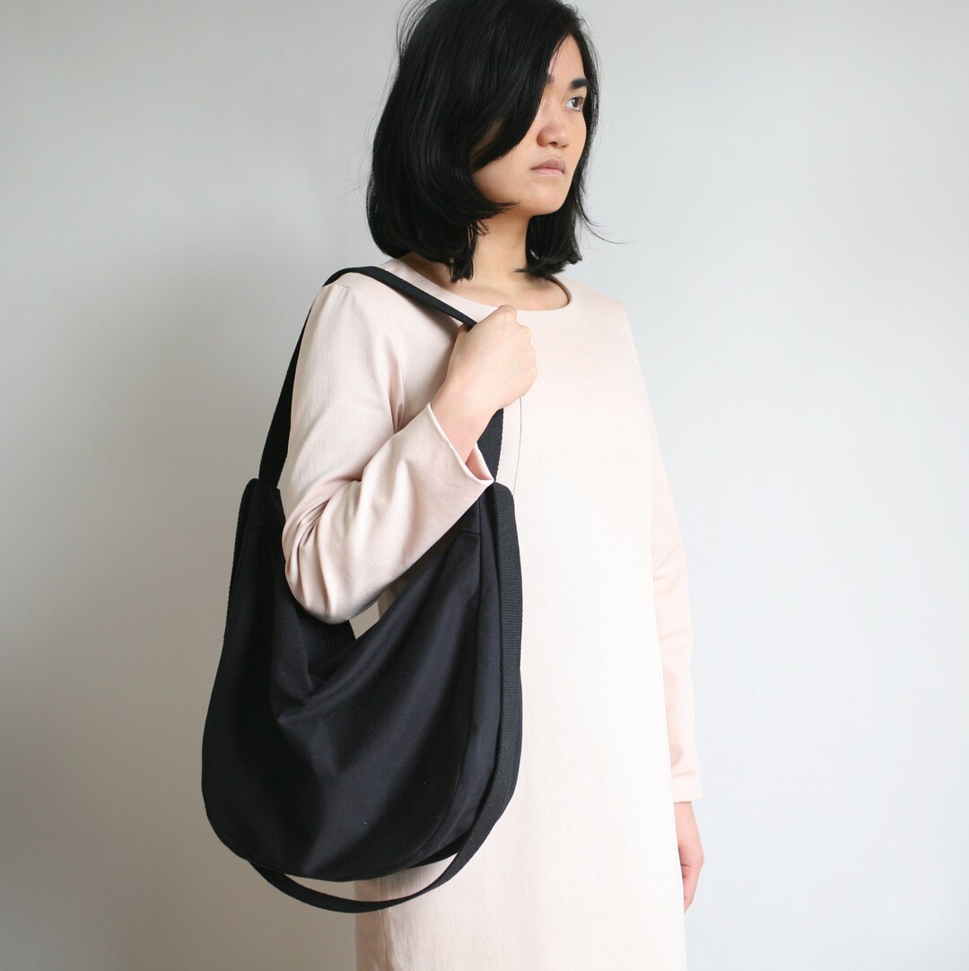 Buy Shoulder Bag BANANA Organic Cotton Black Online in India