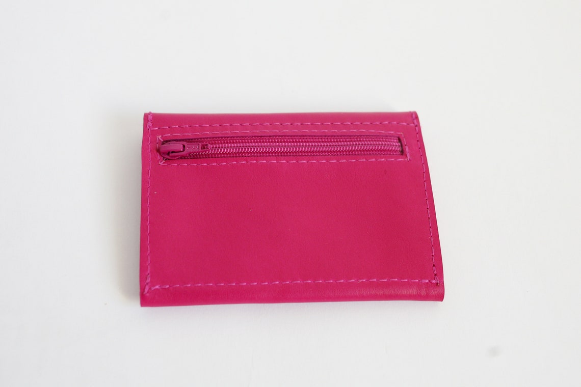 fuschia pink wallet